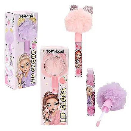 Cosmetice și bijuterii copii - Top Model luciu buze pompom b m 1-12090
