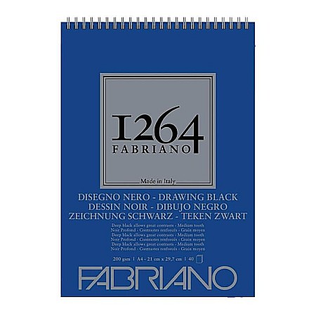 Artă și creativitate - Bloc 1264 desen negru r 200g a5 20f sp 19100651
