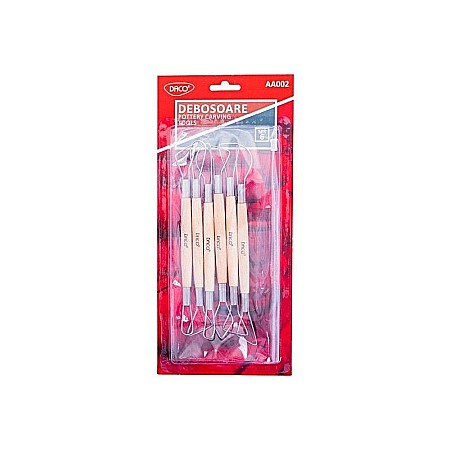 Artă și creativitate - Acc modelaj debosoare set 6 daco aa002
