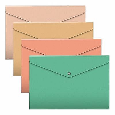 Birotică și accesorii birou - Mapa a4 cu buton matt powder opaque erich 54902