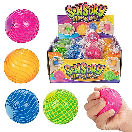 Jucării și jocuri - Minge antistres senzoriala ribble 6.5cm toi-toys 35863z