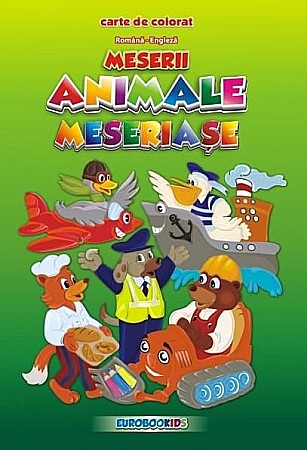 Cărți - Animale meseriașe – Meserii română-engleză