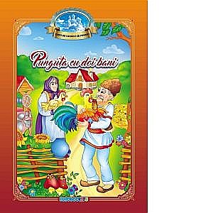 Cărți pentru copii - Punguța cu doi bani carte colorat – Ion Creangă