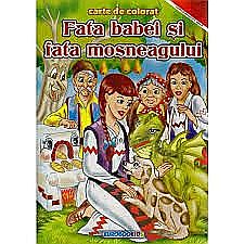 Cărți - Fata babei carte colorat