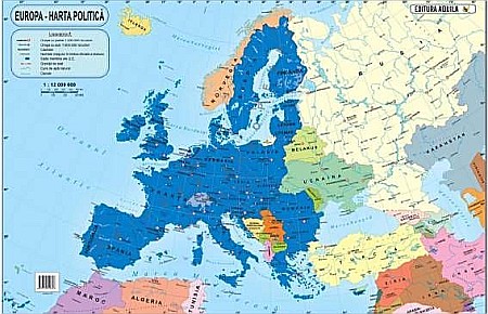 Ghiduri și hărți - Harta Europa 70x100