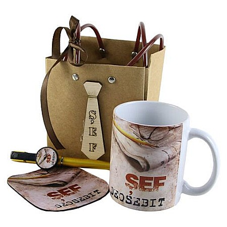 Casă și decorațiuni - Set cadou sef deosebit cu 4 piese vintage 30042