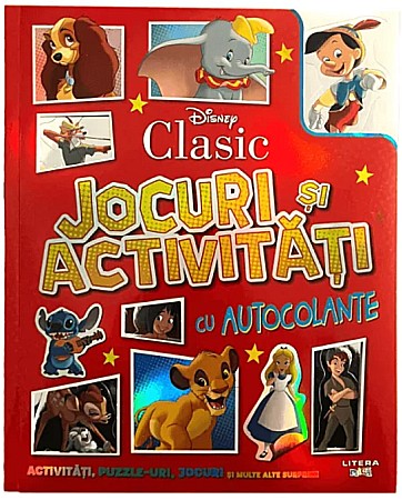 Cărți - Disney Clasic. Jocuri si activitati cu autocolante