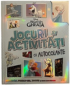 Cărți ilustrate și interactive - Regatul de gheata. Jocuri si activitati cu autocolante