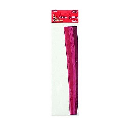 Rechizite școlare - Hartie quilling 30x0.5cm 200 buc/set flacara Daco