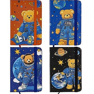 Papetărie și articole din hârtie - Notebook a7 68*100mm 80 file urs in spatiu centrum 81140