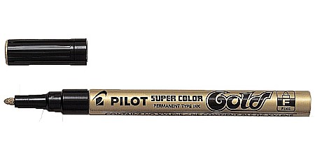 Rechizite școlare - Marker permanent vf fine gold pilot psc-g-f