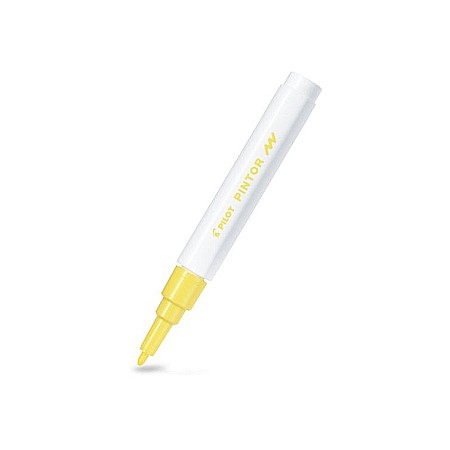 Markere - Marker cu vopsea pintor galben fine pilot psw-pt-fy