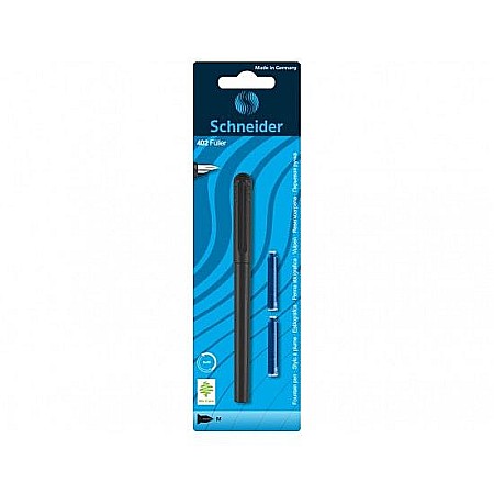 Birotică și accesorii birou - Blister 1 xstilou unicolor+2 rezerve schneider negru 2978_rv