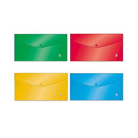 Mape și serviete - Mapa DL cu buton 125x225mm Offishop