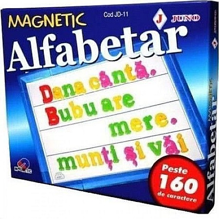 Jucării și jocuri - Alfabetar magnetic jd11