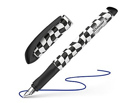 Rechizite școlare - Stilou schneider voice black checked 160015
