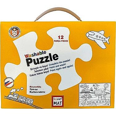 Artă și creativitate - Funny mat puzzle vehicule 12 piese sfu3121