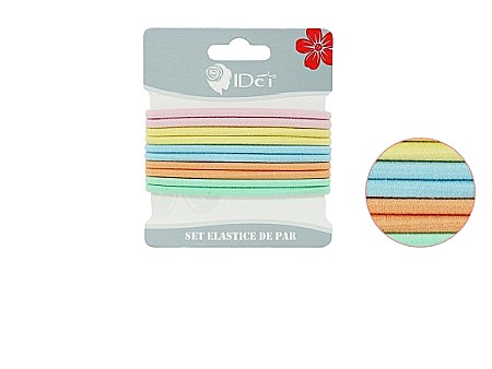 Accesorii pentru păr - Set elastice de par 10buc 081569