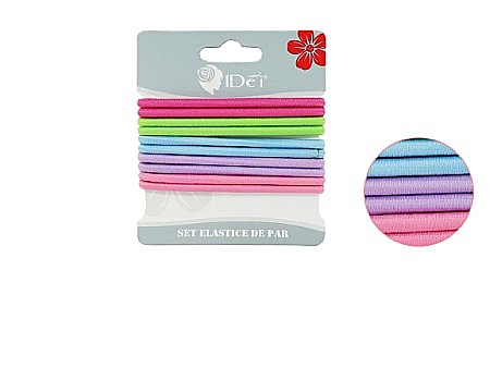 Accesorii pentru păr - Set elastice de par 10buc 081566