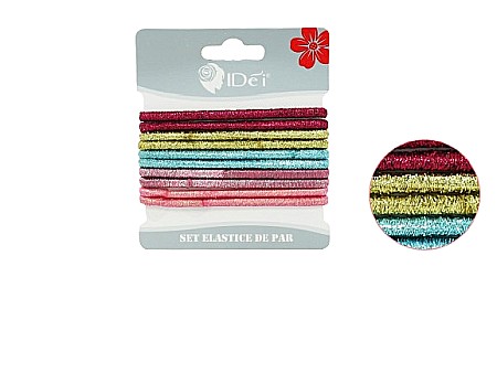 Accesorii personale și beauty - Set elastice de par 10buc 081567