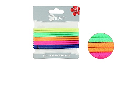 Accesorii personale și beauty - Set elastice de par 10buc 081568