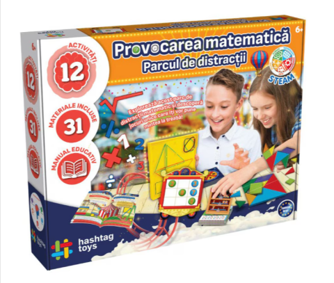 Jocuri educative - Provocarea matematica Parcul de distractii. Joc educativ