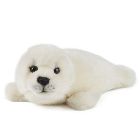 Jucării și jocuri - Pui de foca gri din plus 20 cm Living Nature
