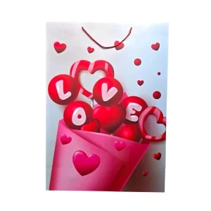 Punga cadou foarte mare cu inimi 3D 50 x 20 x 70 cm [5]