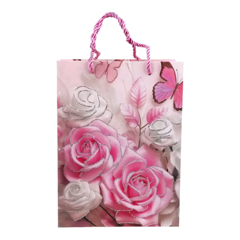 Punga cadou 26x32 cm model floral [5]