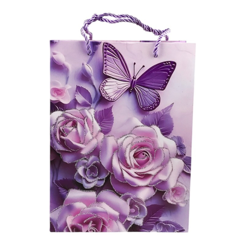 Punga cadou 26x32 cm model floral [3]