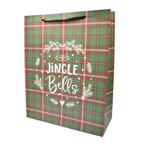 Noutăți Librăria Compas - Punga cadou de Craciun 40x55x17 cm