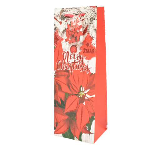 Cadouri și ambalaje - Punga cadou din hartie pentru sticla