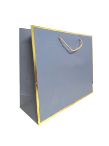 Punga cadou din carton gros cu margine aurie 38 x 32 x 12 cm [3]