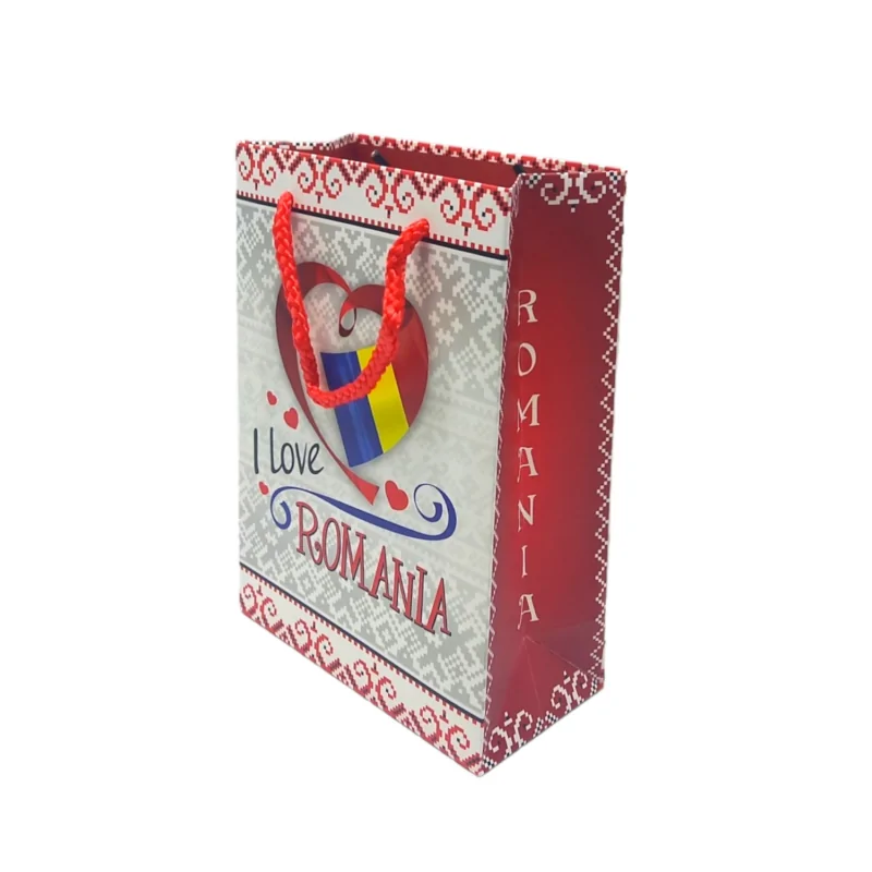 Punga cadou suvenir Romania marimea S 12 x 6 x 17 cm [1]