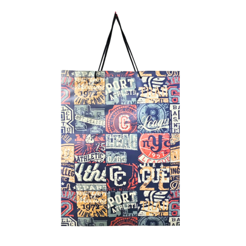 Pungi pentru cadouri - Punga cadou XL model urban