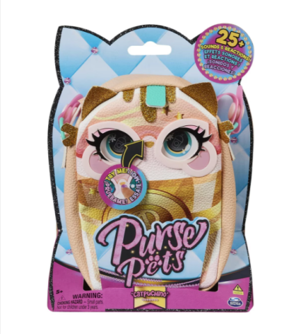 Articole pentru copii - Gentuta Purse Pets Bag Trendy Treats Pisicuta Catpuchino