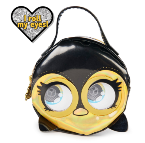 Gentuta Micro Purse Pets Pinguin negru cu auriu [1]
