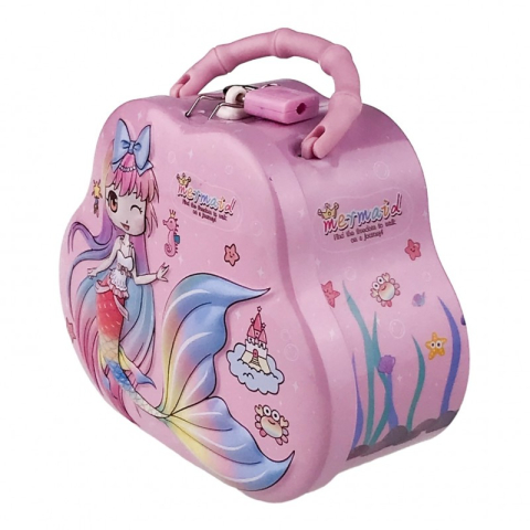 Pusculita cu sirene in forma de gentuta 16 X 13 cm culori diferite [4]