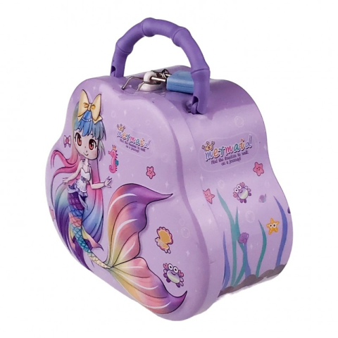 Pusculita cu sirene in forma de gentuta 16 X 13 cm culori diferite [2]