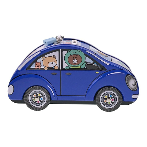 Pusculita metalica cu lacat masina  20x11 cm culori diferite [3]