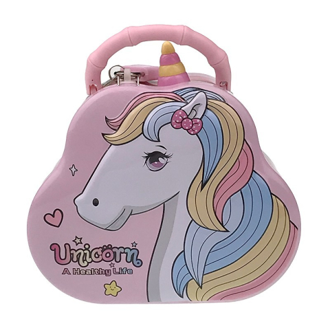 Pusculita cu lacat Unicorn 15x16 cm culori diferite [1]