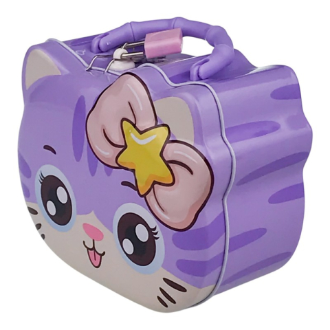 Accesorii personale și beauty - Pusculita metalica in forma de pisica