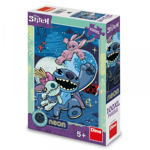 Noutăți Librăria Compas - Puzzle pentru copii Stitch 100 piese Dino