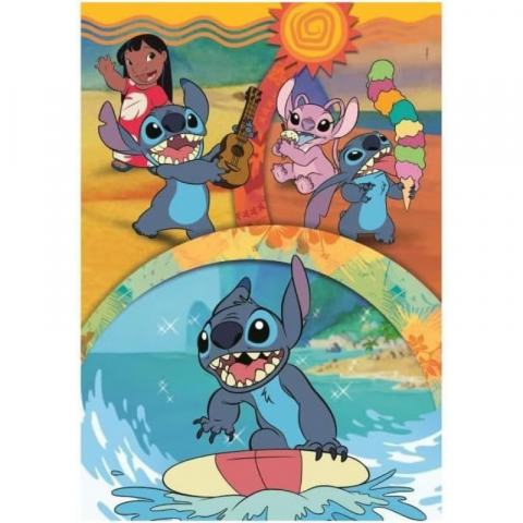 Puzzle pentru copii Disney Stitch 104 piese Clementoni [1]