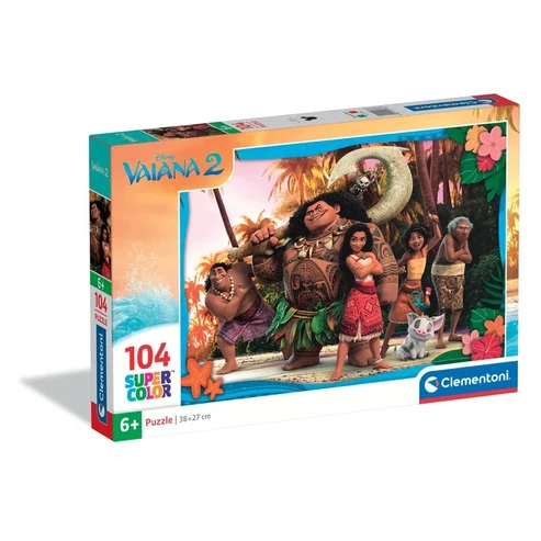 Puzzle - Puzzle 104 piese Disney Vaiana 2 38 x 27 cm