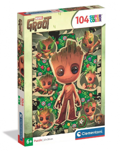 Puzzle - Puzzle Clementoni I Am Groot 104 piese