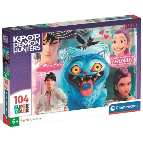 Puzzle - Puzzle 104 piese K-Pop Demon Hunters 38 x 27 cm