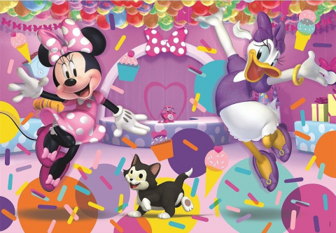 Puzzle pentru copii 104 piese Minnie & Daisy [1]