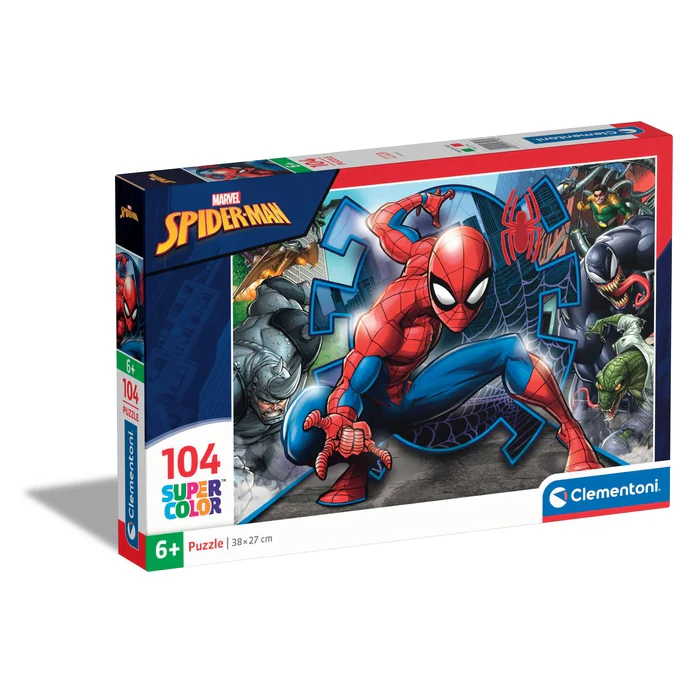 Jucării și jocuri - Puzzle Clementoni 104 piese Spider-Man
