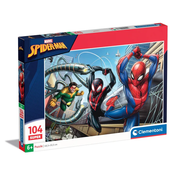 Jucării și jocuri - Puzzle Clementoni 104 piese Spider-Man